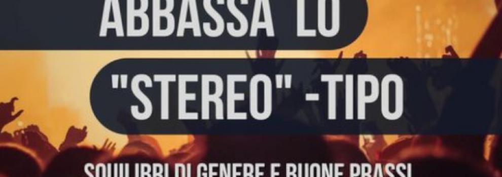 abbassa lo stereo