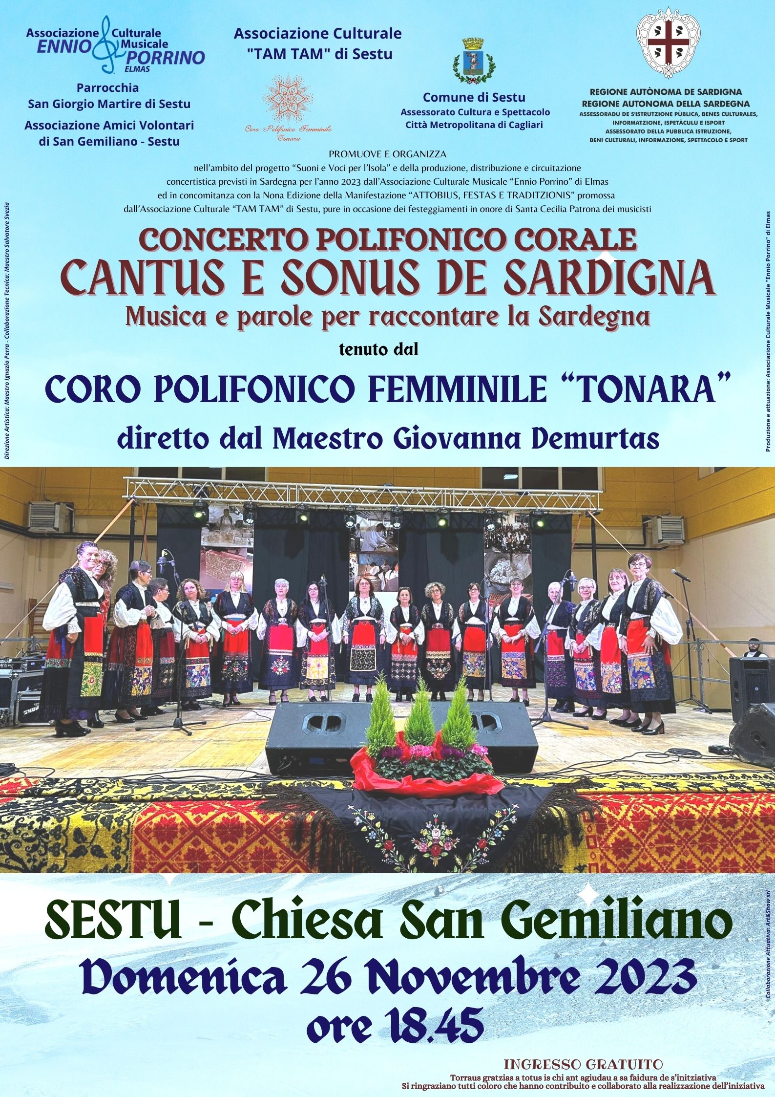 sestu coro tonara